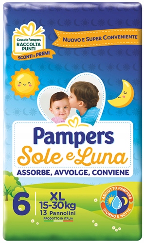 pieluchy pampers do 30kg