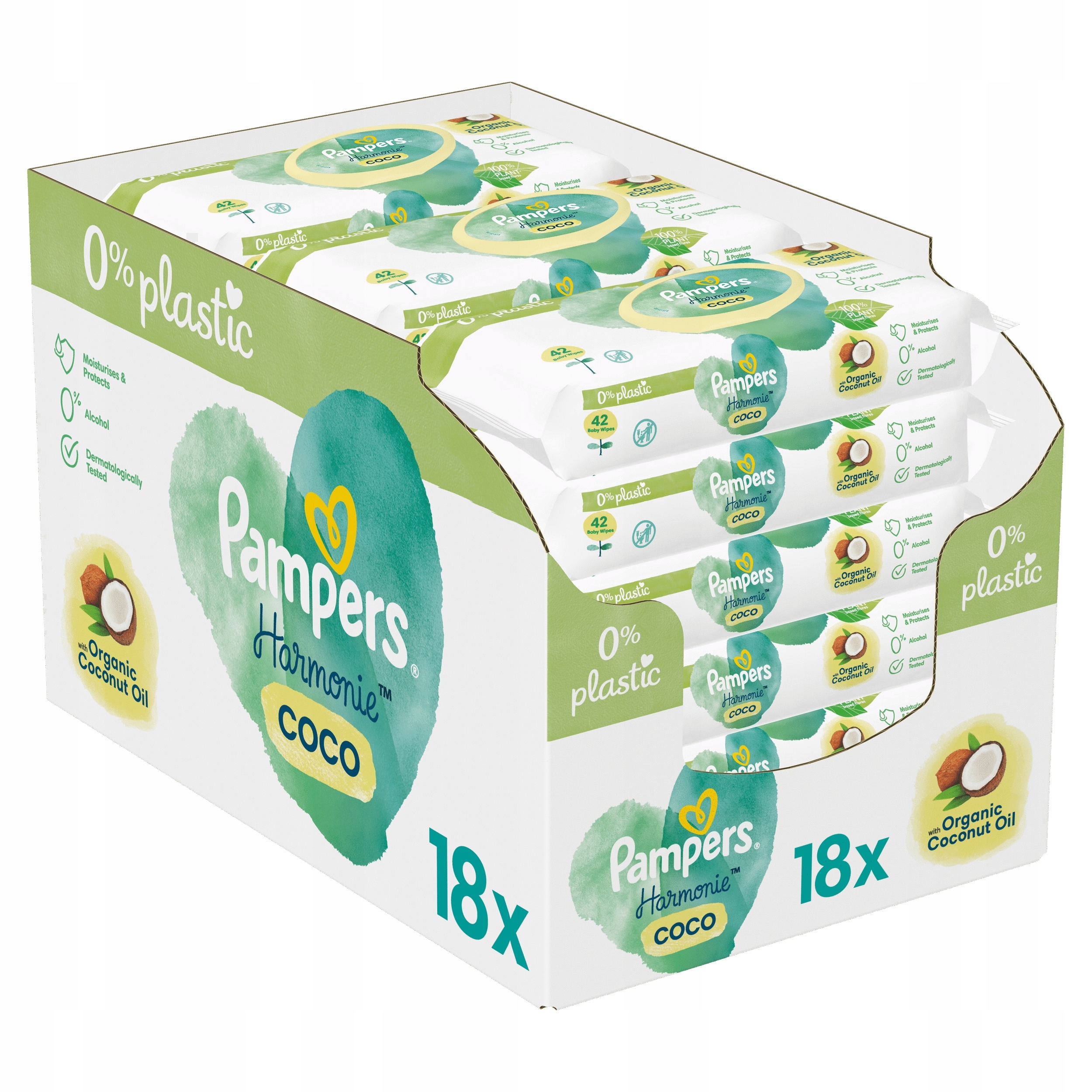 pampers chusteczki 220 szt