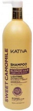 kativa sweet camomile szampon do włosów blond opinie