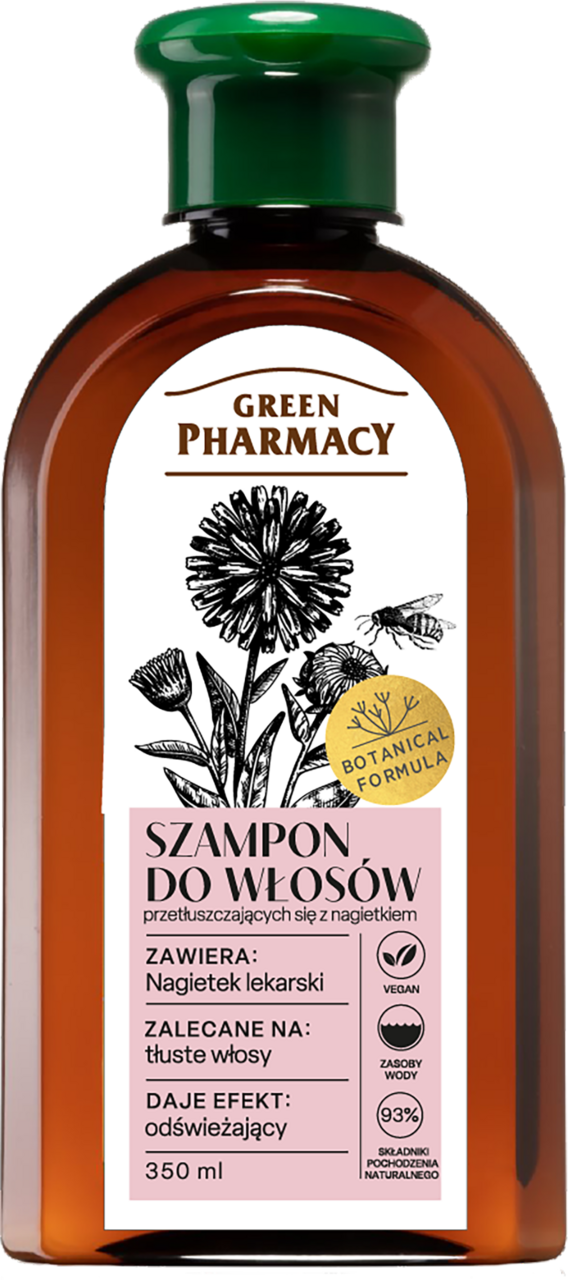 green pharmacy szampon na blyszczenie włosów