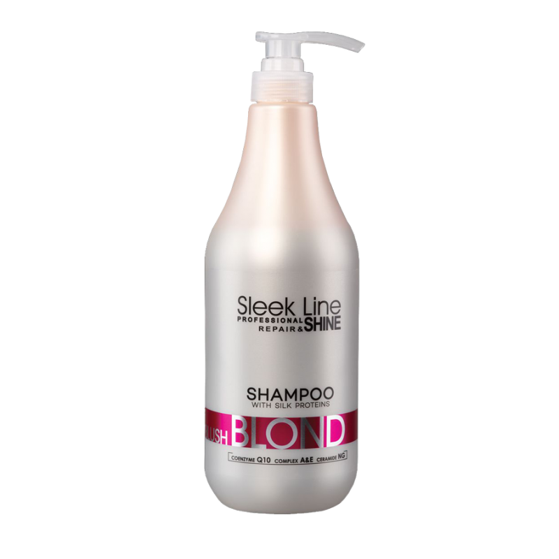 sleek line blond szampon różowy opinie