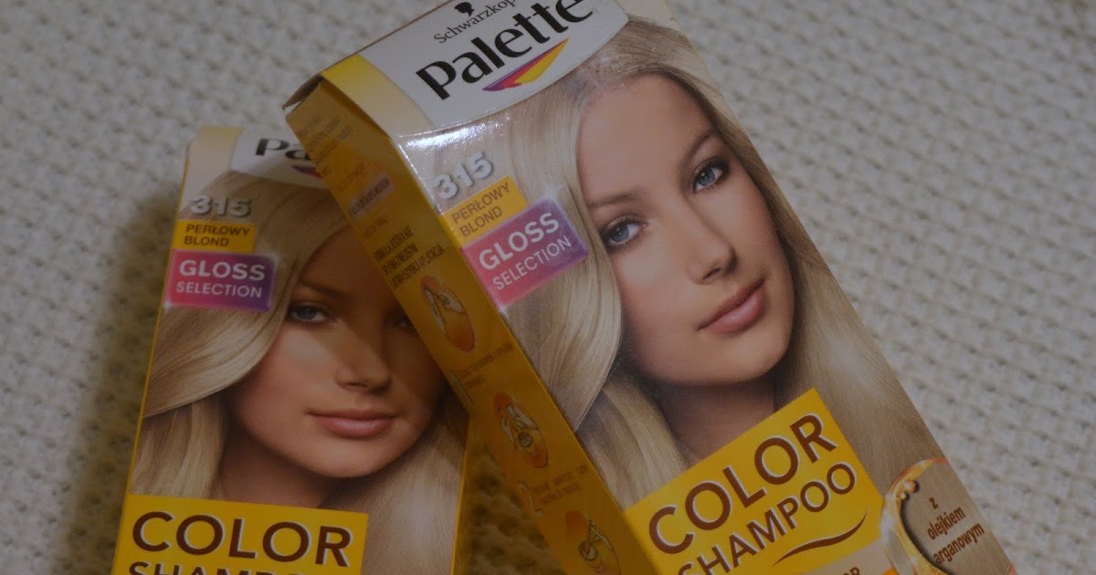 szampon palette perłowy blond