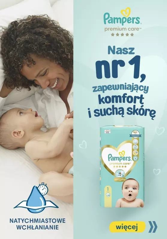 pampers care 1 gazetka