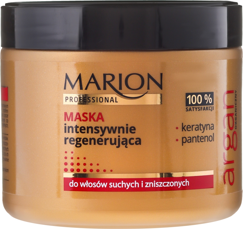 marion professional maska do włosów suchych i zniszczonych wizaż