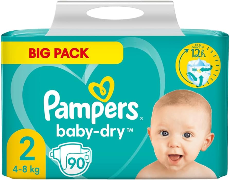 pampers 4 male opakowanie