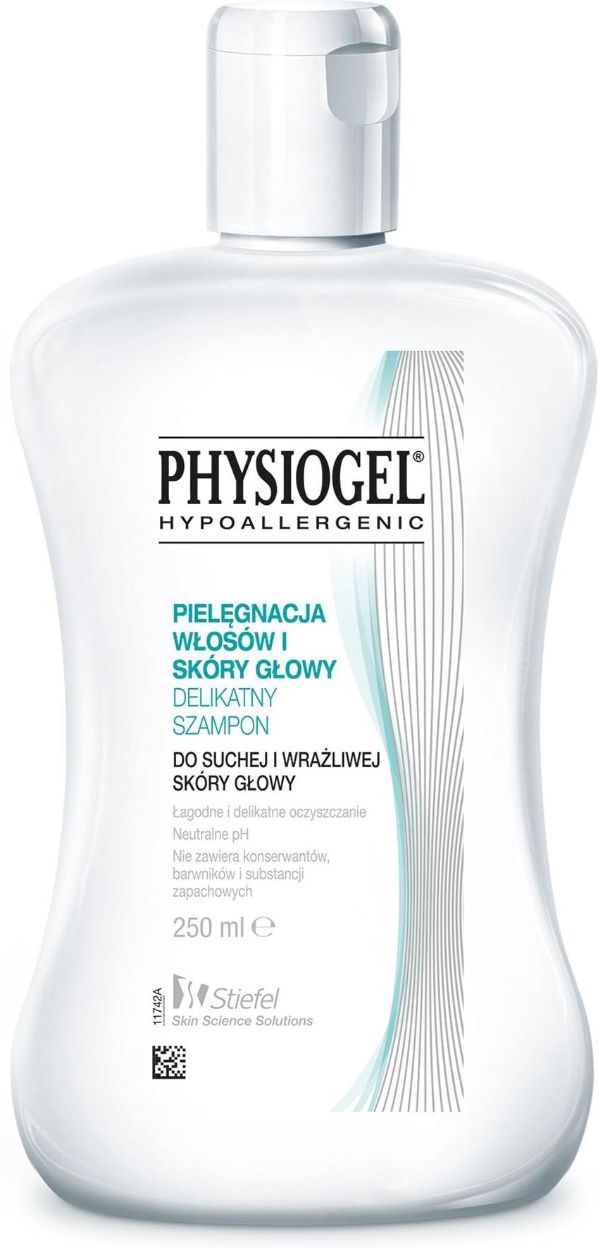 physiogel delikatny szampon do suchej i wrażliwej skóry głowy