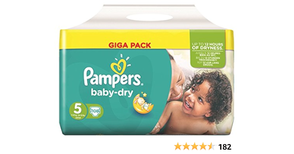 pampers giga pack 5 plus