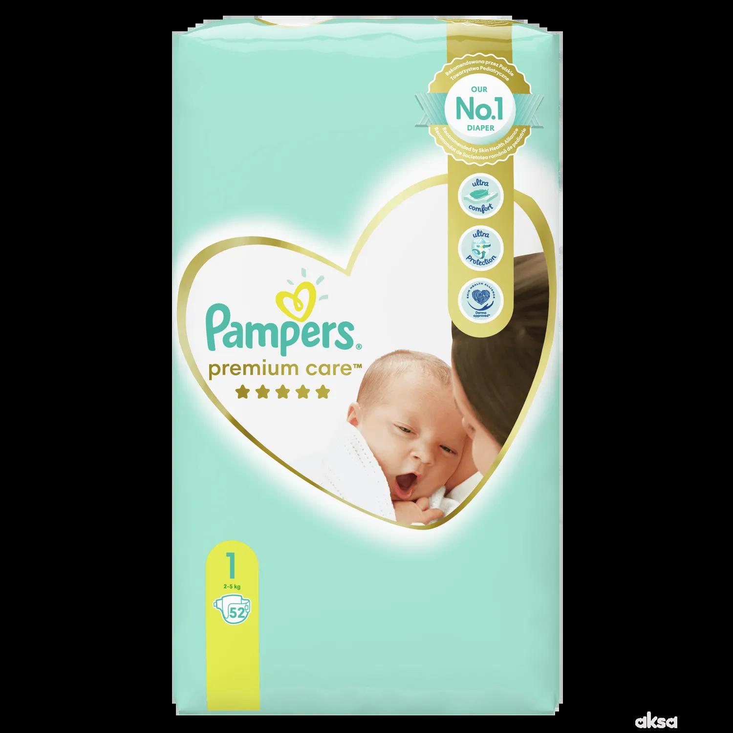 pelene pampers premium care 1 newborn