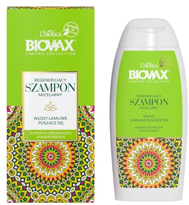 l biotica biovax limited collection konopia organiczna szampon