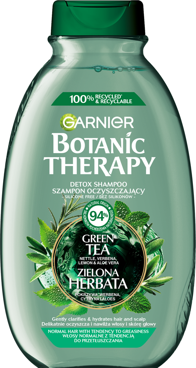 szampon garnier botanic zielona herbata