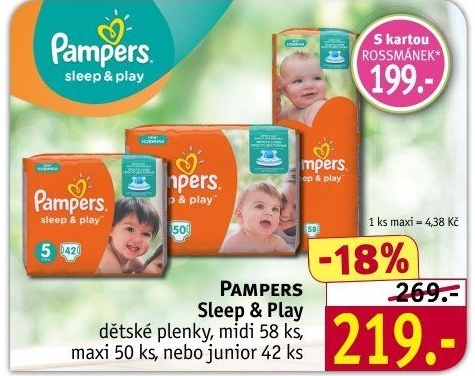 pampers play and sleep rossmann