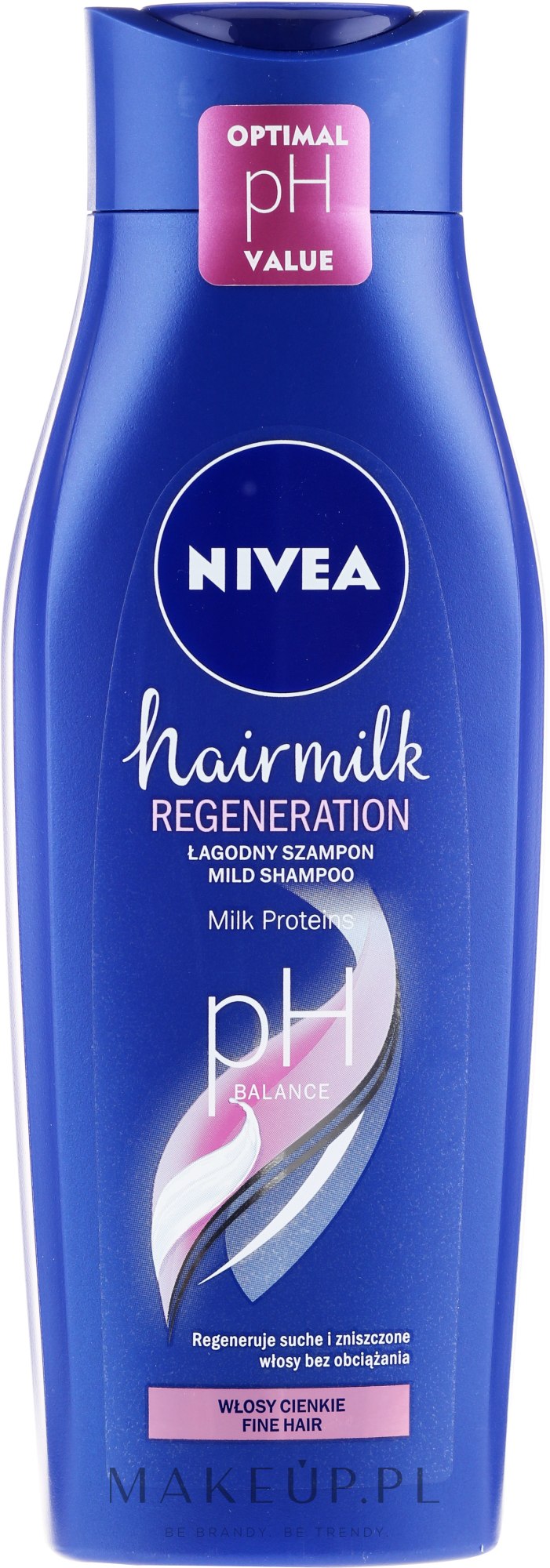 nivea mleczny szampon wlosy cienkie