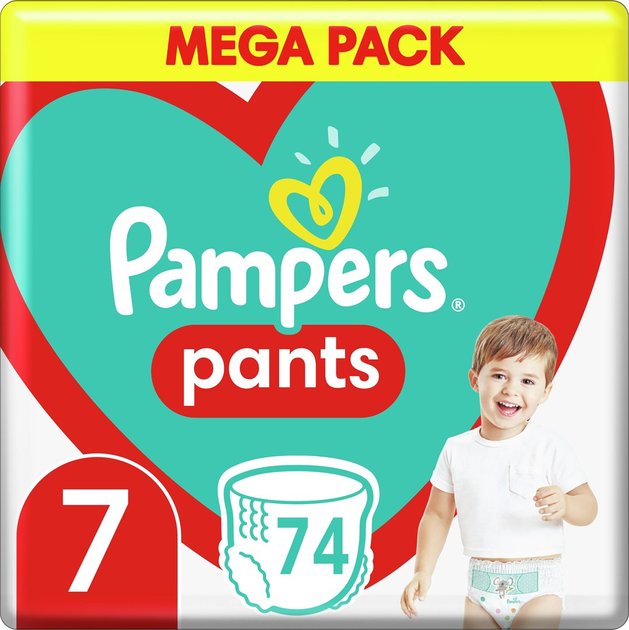 mega pack pampers 4 majtki