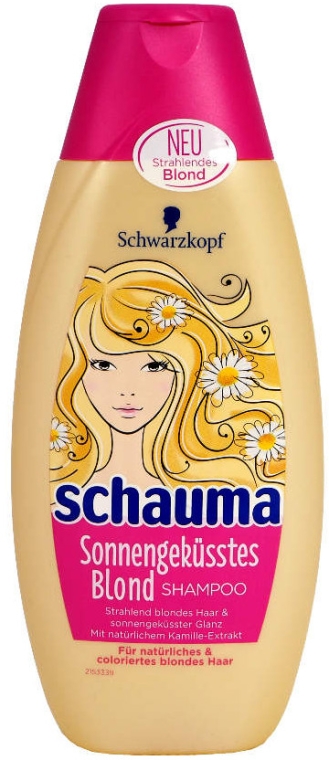 schauma szampon do włosów blond