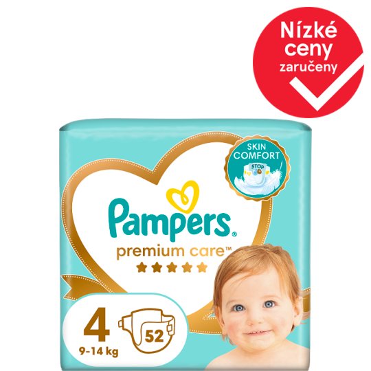 tesco pieluchy pampers premium care 4