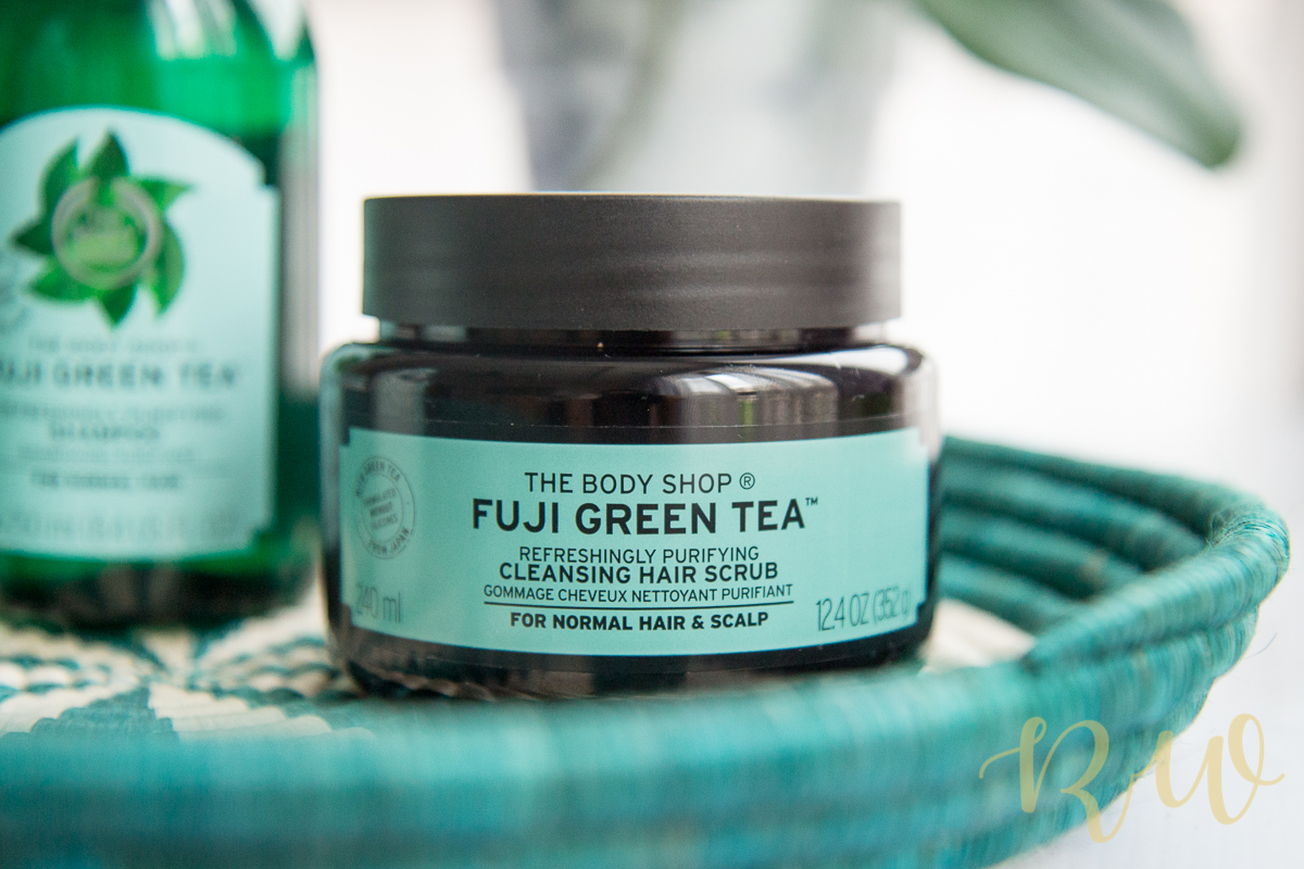 the body shop fuji green tea szampon do włosów