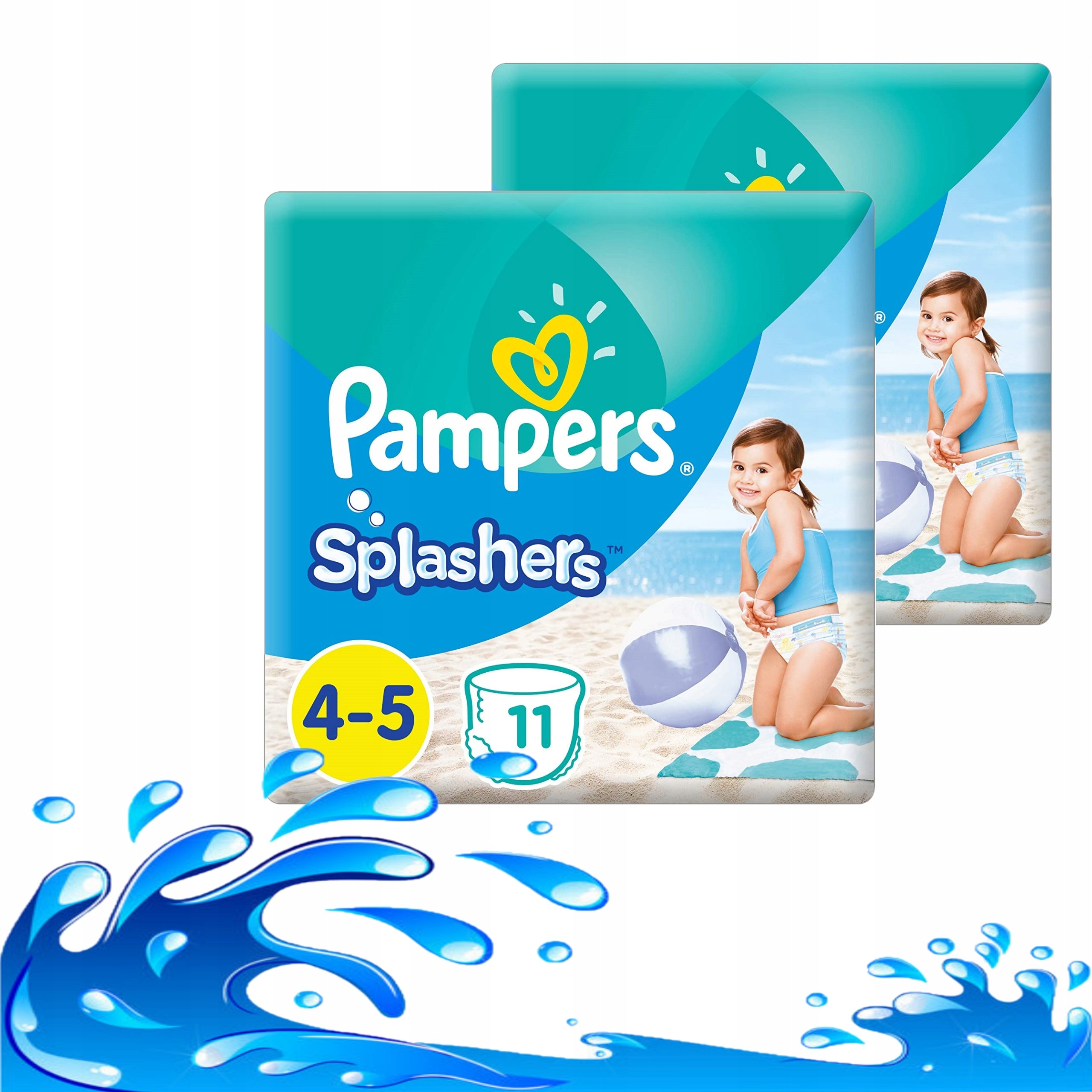 pampers shplashers dla 2 latka