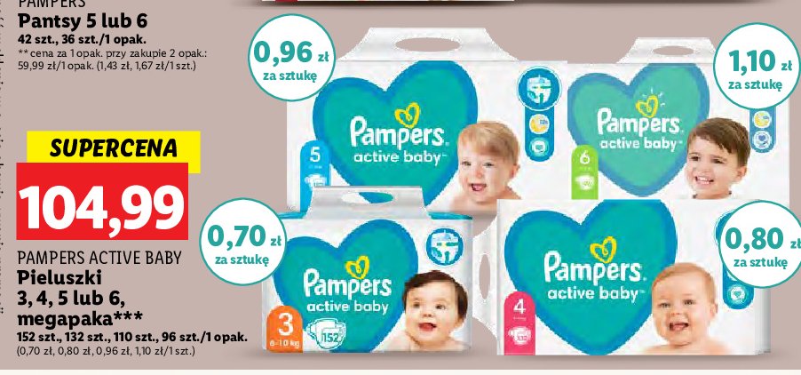 pampers active baby dry promocja