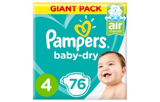 gigant pack pampers 4