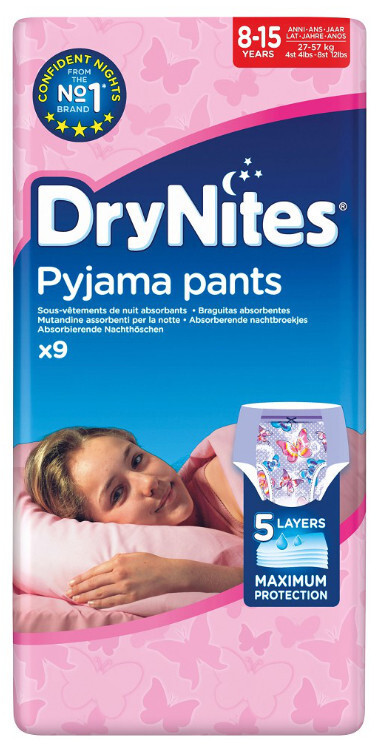 huggies drynites girl 8 15 jaar