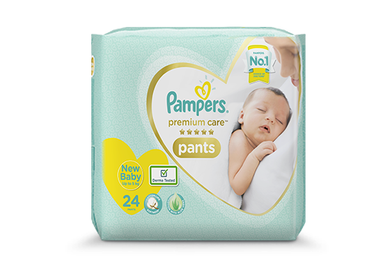 new born pampers transparent