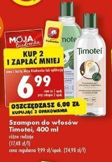 timotei szampon zachwycające wzmocnienie cena