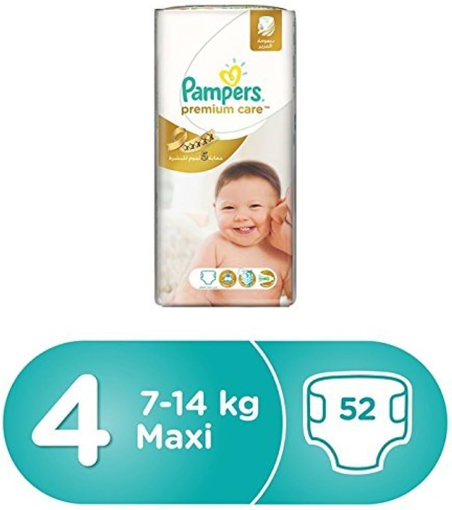 pampers premium care maxi 52