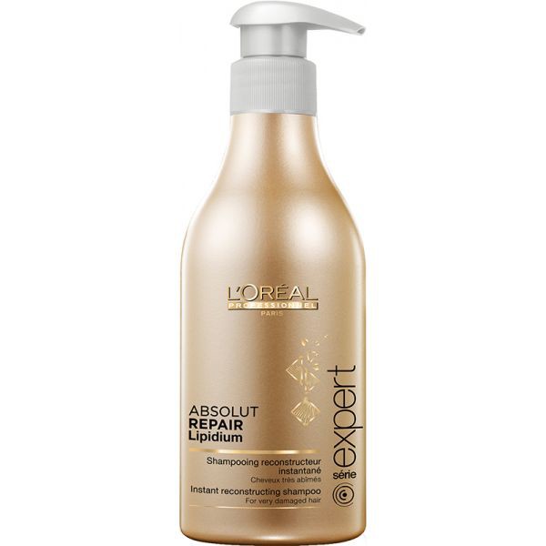 loreal absolut repair lipidium szampon regenerujący włosy uwrażliwione 500ml