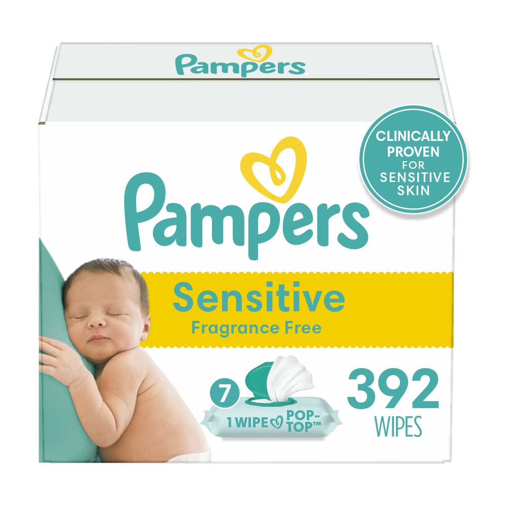 pampers sensitive fragrance free sklad