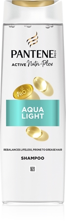 szampon pantene aqua light do wlosow przetluszczajacych