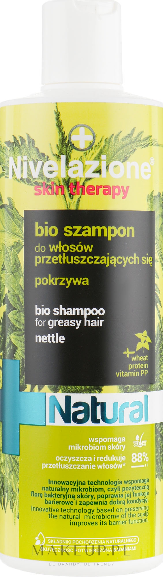 nivelazione skin therapy bio szampon do włosów przetłuszczających się opinie