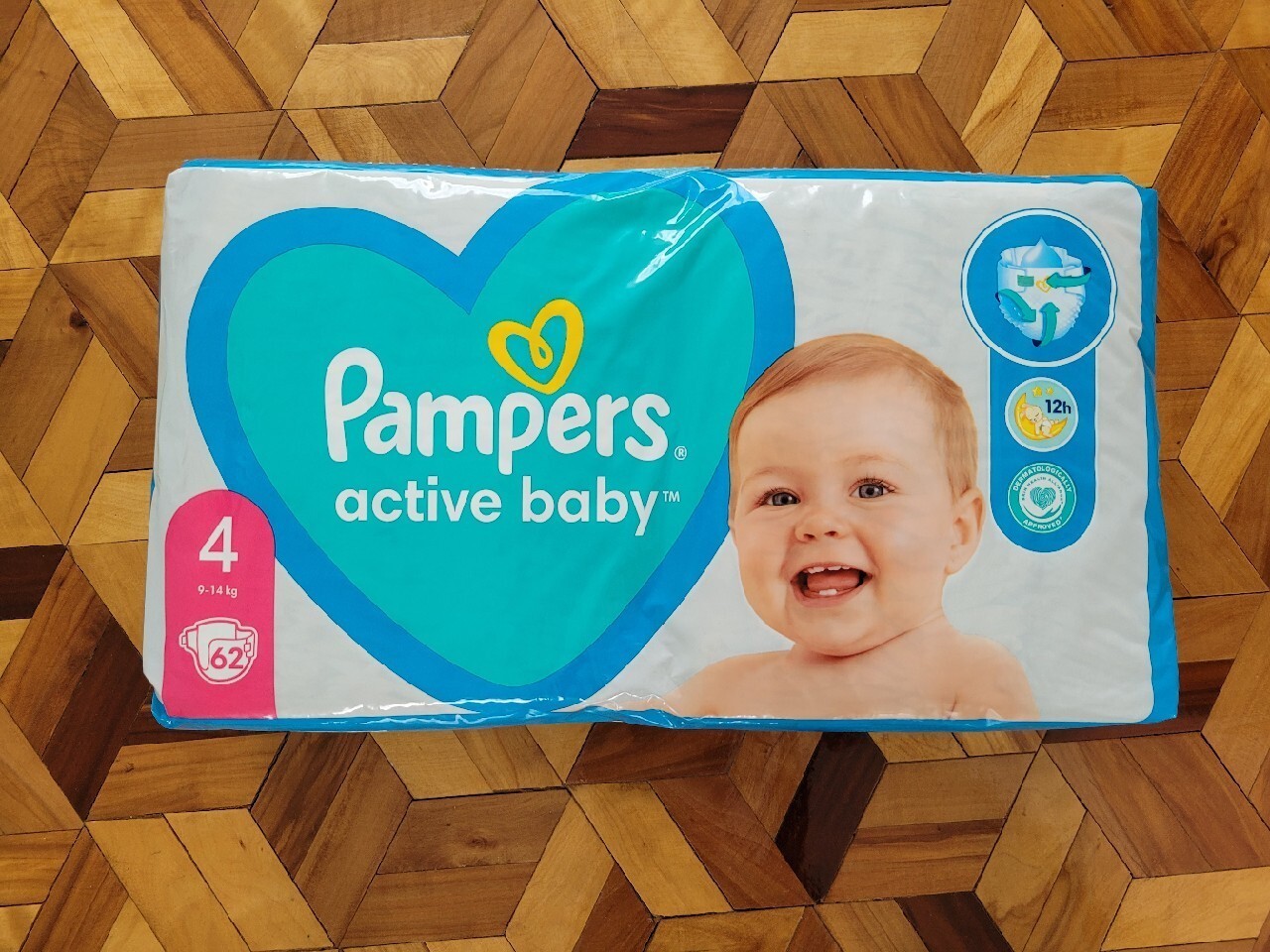 pampers active baby nowe opakowanie