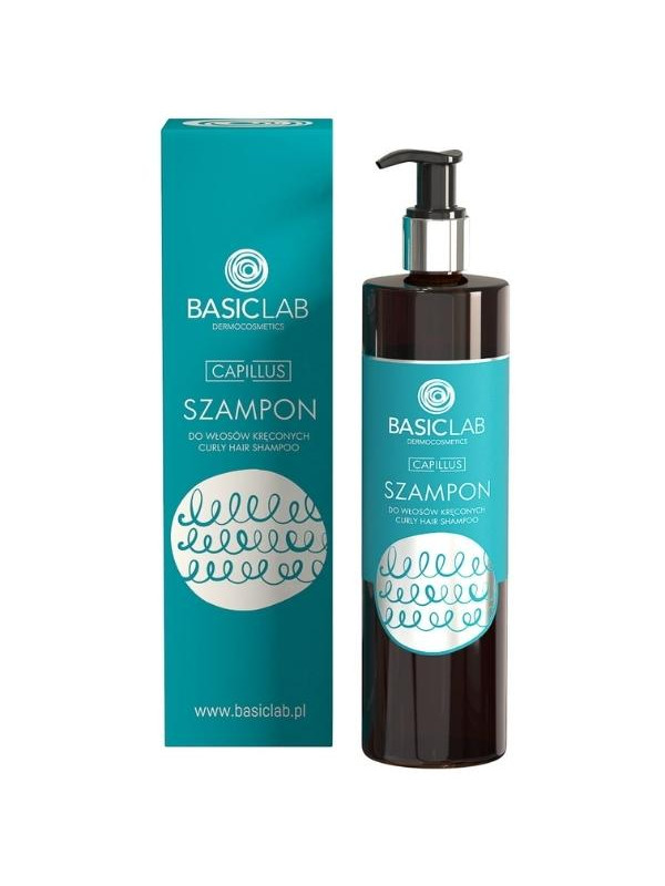 basiclab capillus szampon do włosów kręconych 300 ml