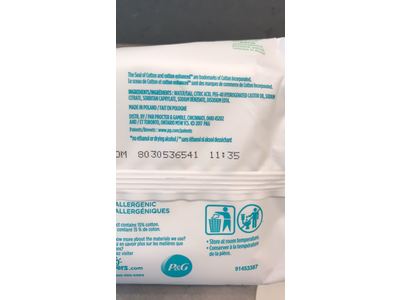 pampers aqua pure wipes ingredients