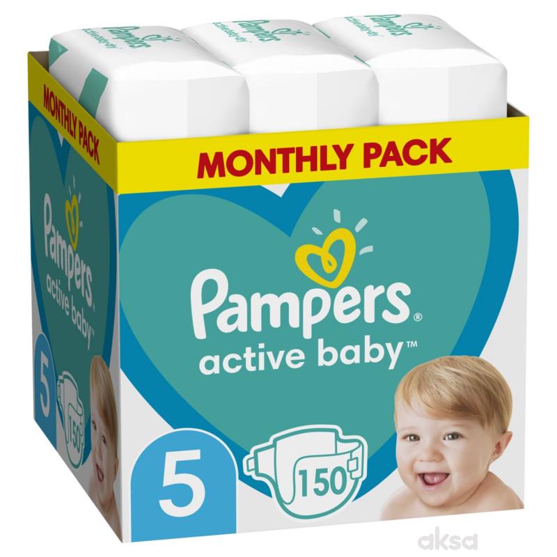 pampers activ baby 5 cena