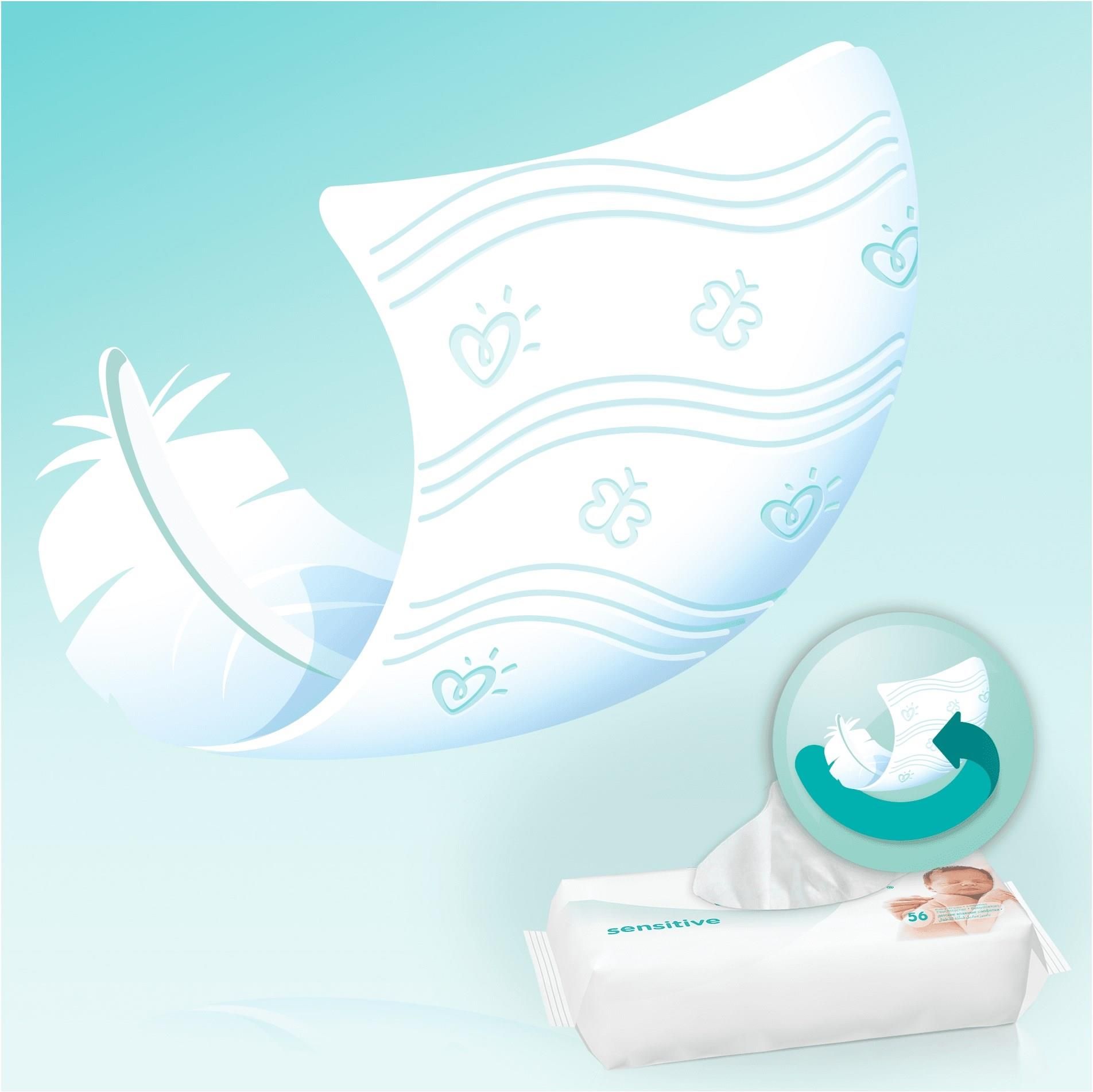 pampers sensitive chusteczki 6 ceneo