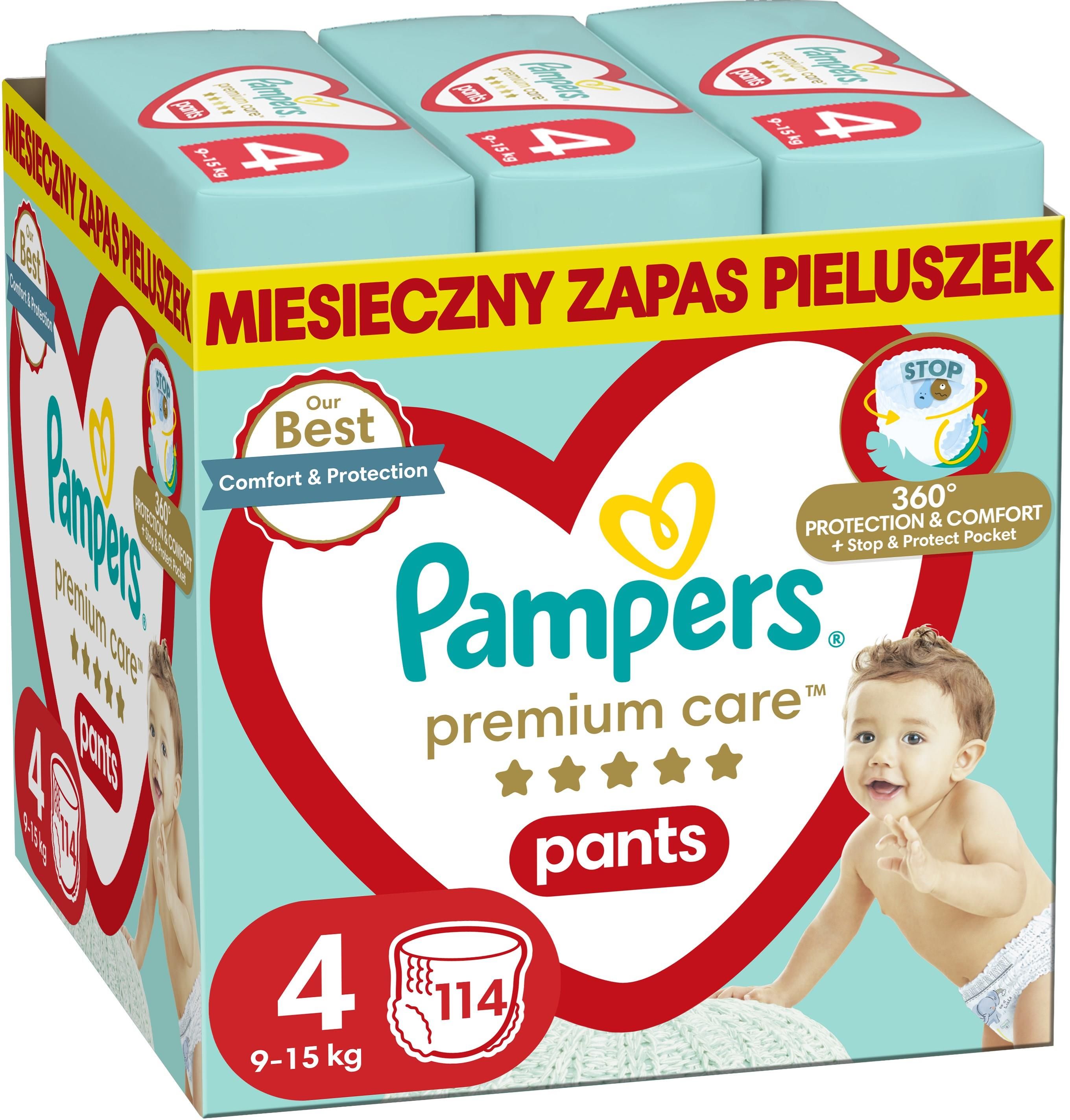 ceneo pampers care 4