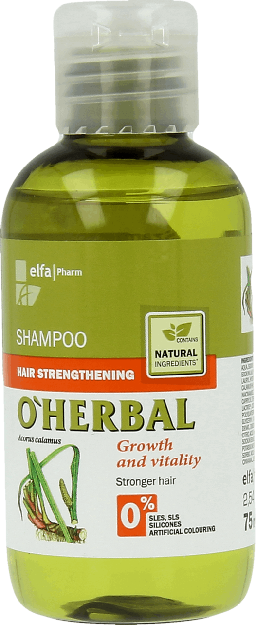 oherbal szampon anti frizz