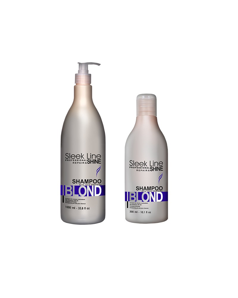 sleek line szampon blond 1000ml opis