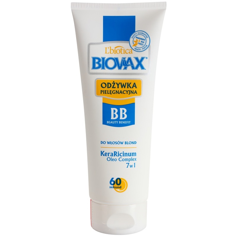 lbiotica biovax bb beauty benefit odżywka do włosów farbowanych opinie