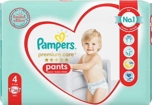 pampers premium care 4 pants