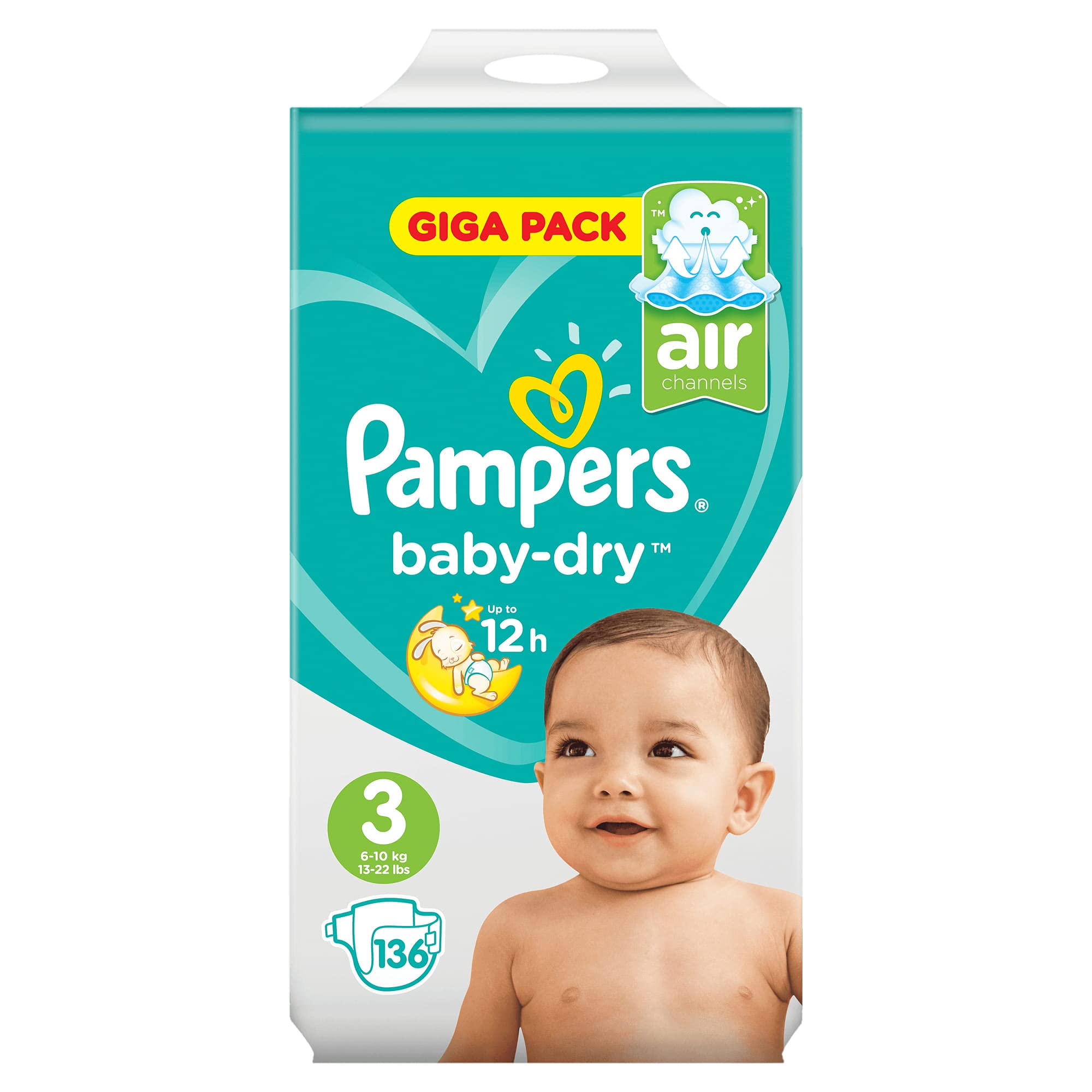 pampers baby dry skład