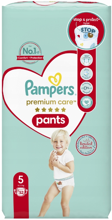 pampers 5 52 szt