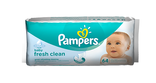 pampers fresh clean chusteczki 9 x 64 sztuki