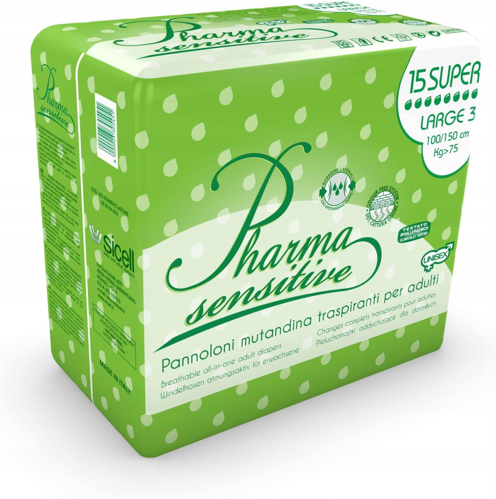 pieluchy dla dorosłych pharma medium super