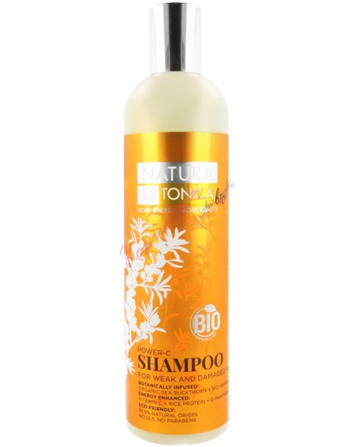 natura estonica bio power-c shampoo szampon rewitalizujący