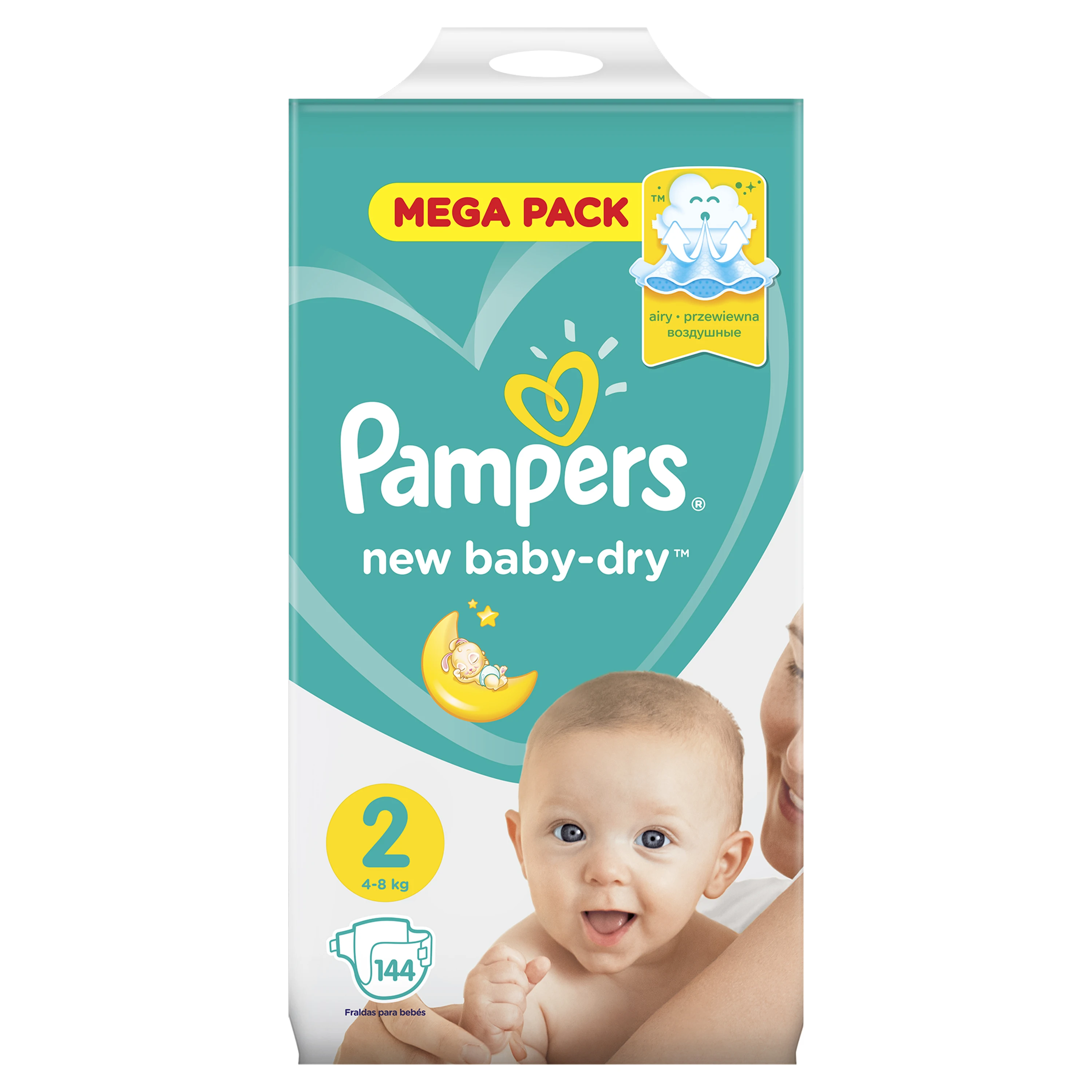 pampersy pampers 2 144 szt