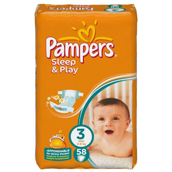 pampers sleep&play