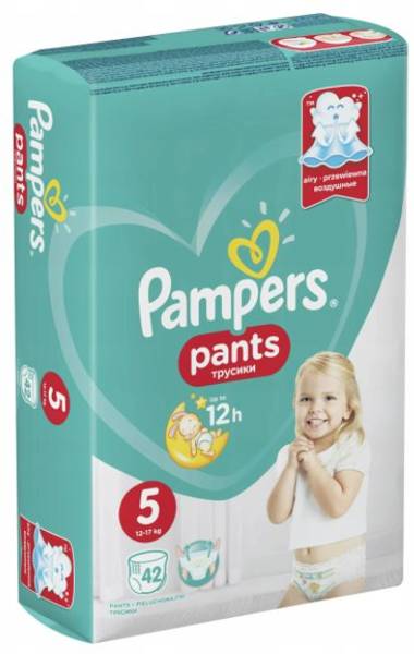 pampers pants 5 42 szt