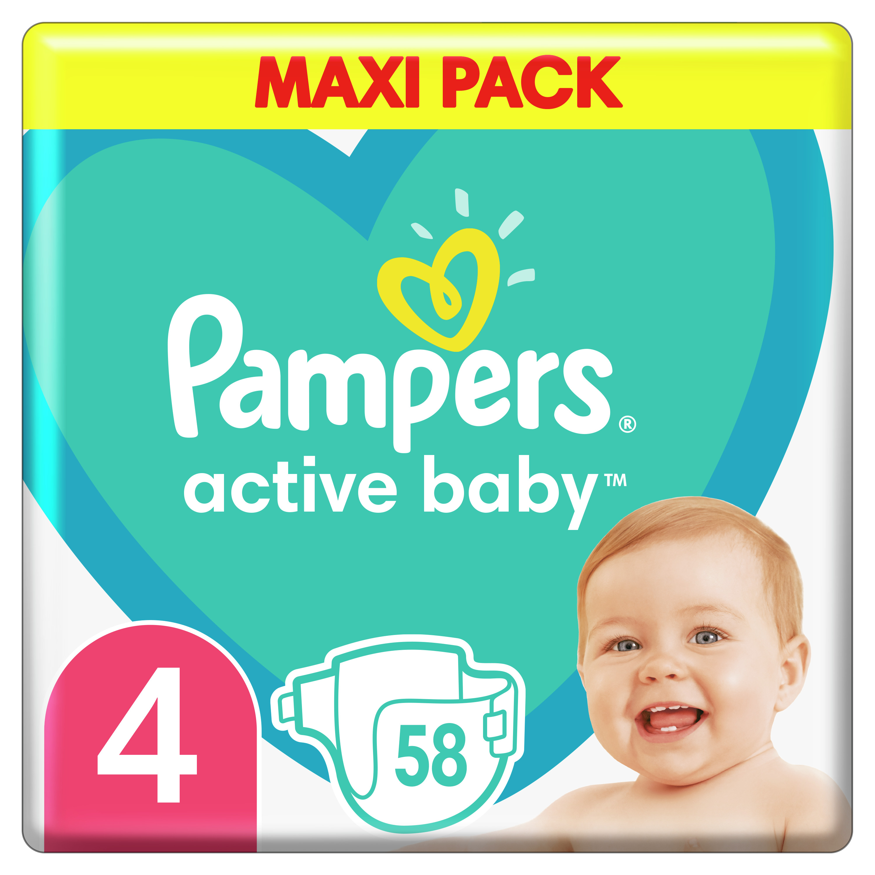 pampers active baby srednia